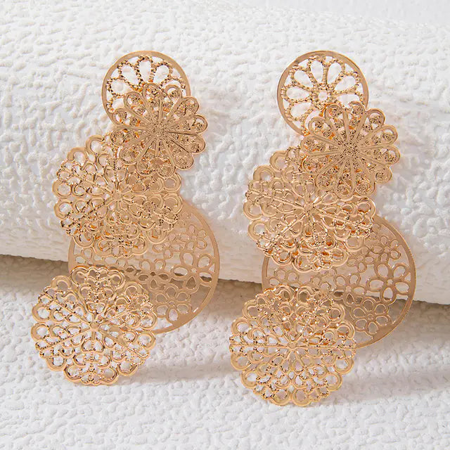 Vintage Butterfly Earrings for Women, Pearl Jewelry