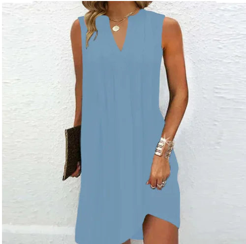 Women's Multi-Fold Fashion Dress