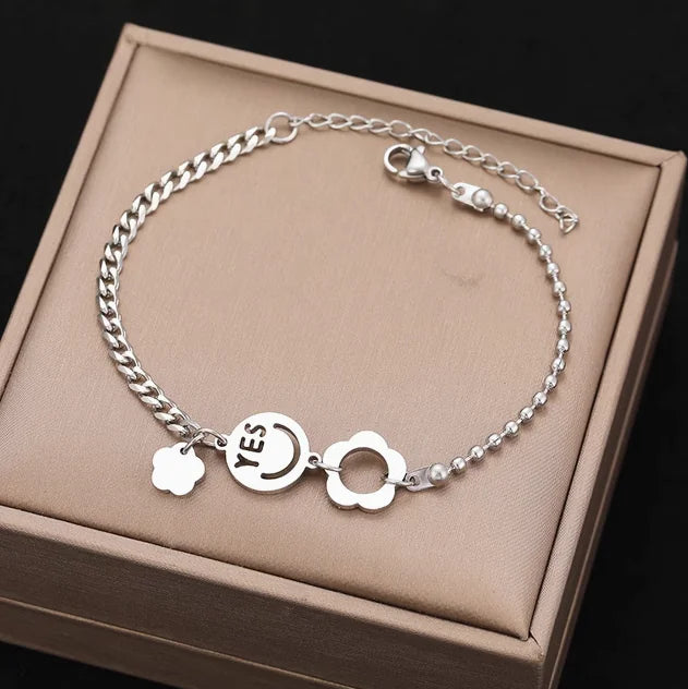 Infinite Love Bracelet in 925 Sterling Silver (One Piece)