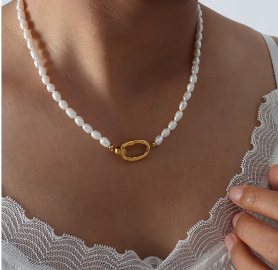 Luxe Pearl Freshwater Pearl Jewelry Set