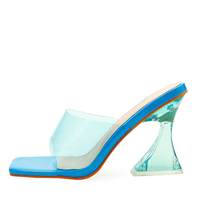 2022 Fashionable Transparent High Heels for Women