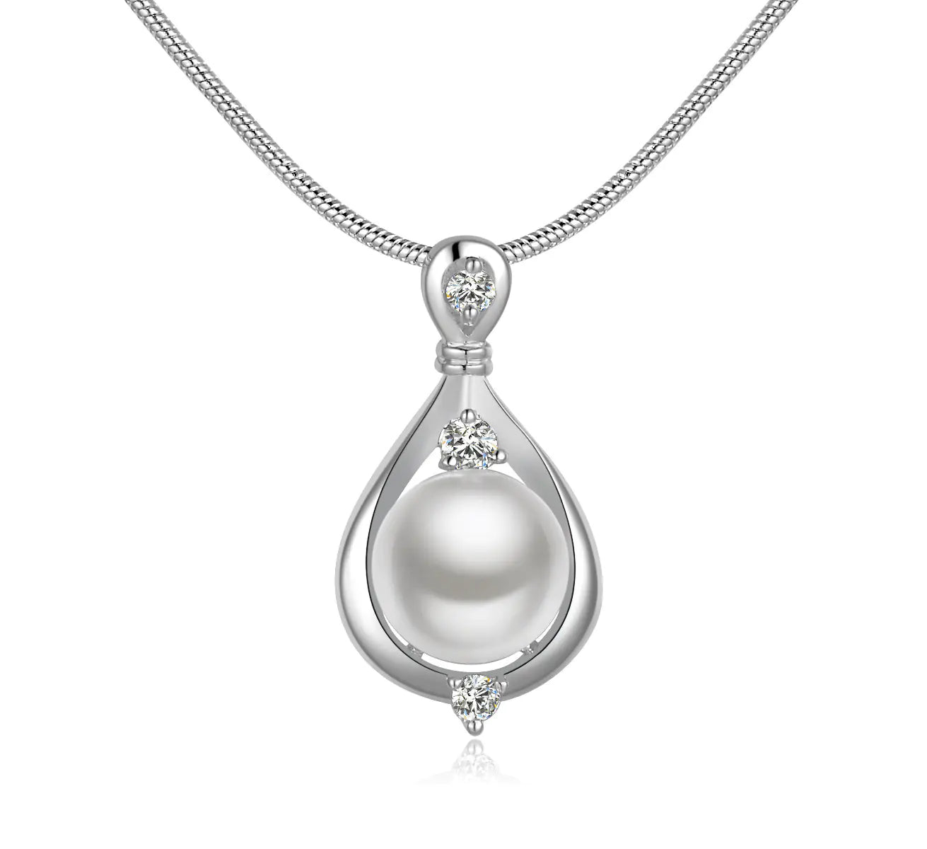 Fashion Pearl Jewelry Set for Women (Ring, Earrings, Necklace)