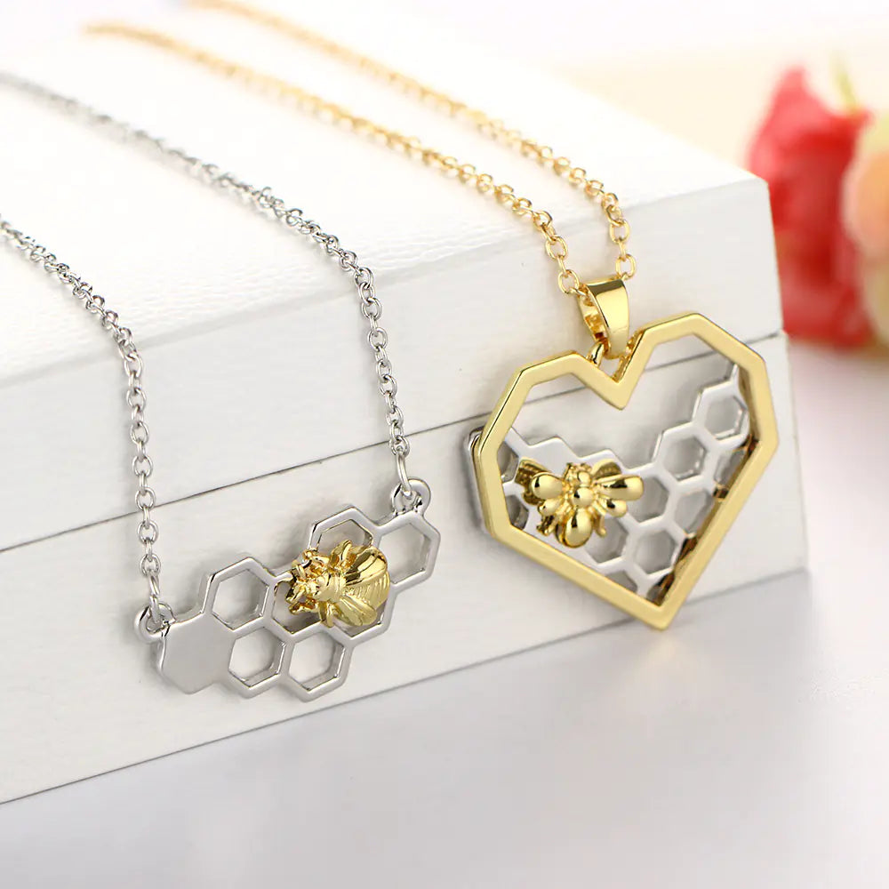 Bee Necklace - Stylish Fashion Accessory