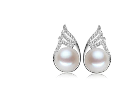 Natural Freshwater Pearl Jewelry Set for Mom (3 Pieces)
