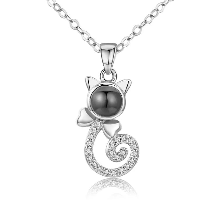 "Douyin Style Love Memory Women's Collarbone Necklace"