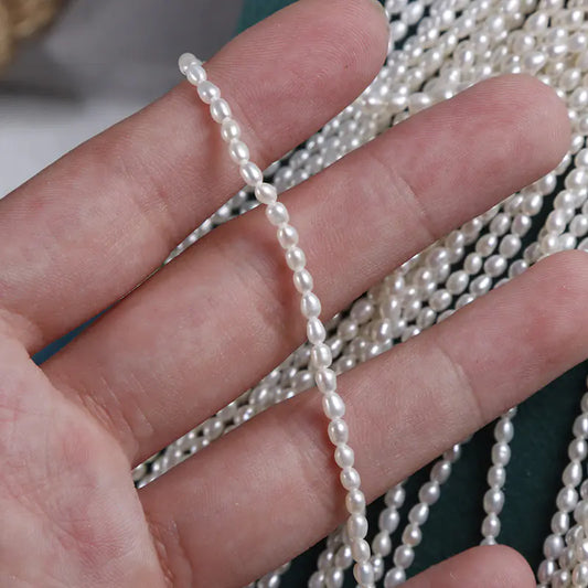 Natural Freshwater Pearl Fine Chain Jewelry Supply