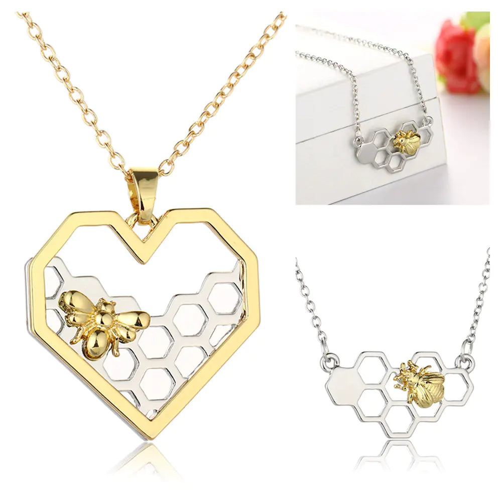Bee Necklace - Stylish Fashion Accessory