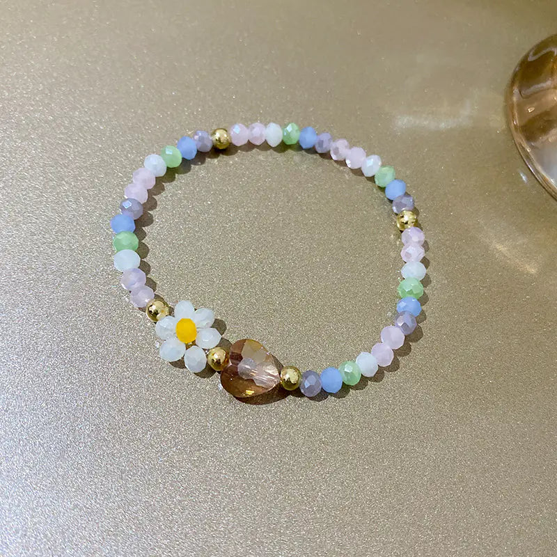 Beaded Crystal Bracelet for Women