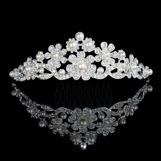 Bridal Jewelry Set with Pearl 3-Piece Accessories