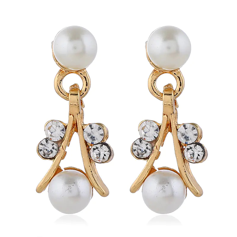 Stylish Wedding Jewelry Set with Gold & Silver Plating