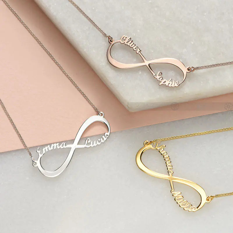DIY Infinite Infinity Name Necklace for Mother's Day