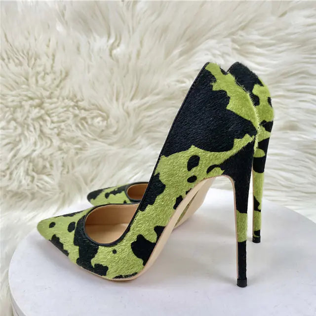 Camouflage Graffiti High Heels