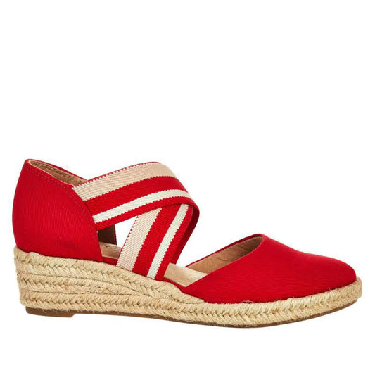 Casual Hollow Roman Single Shoes with Slope Heel for Women