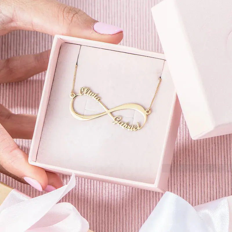 DIY Infinite Infinity Name Necklace for Mother's Day
