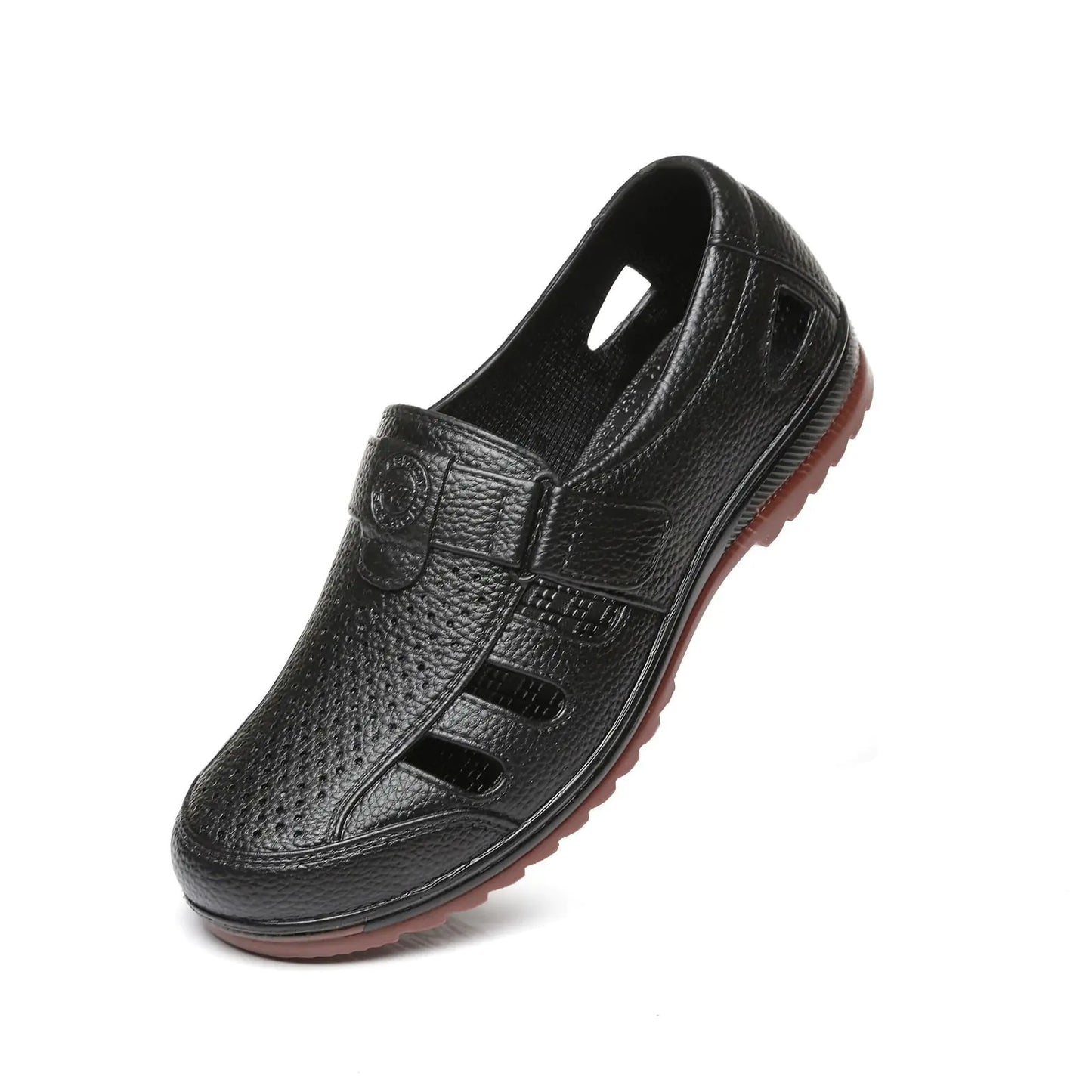 Men's Summer Breathable Hollow Casual Slip-On Sandals