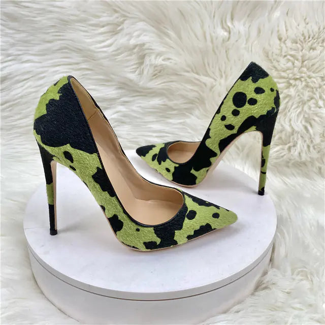 Camouflage Graffiti High Heels