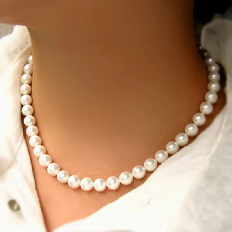 Pearl Necklace for Women - Bridal Jewelry Gift