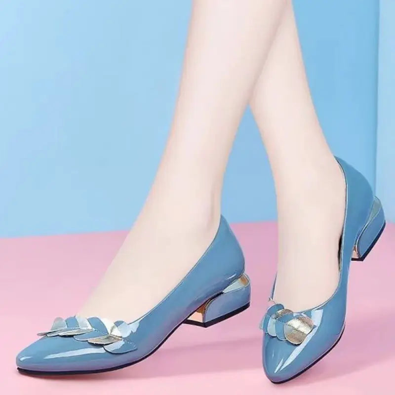 2023 Women's Fall Fashion Chunky Heeled Mary Janes