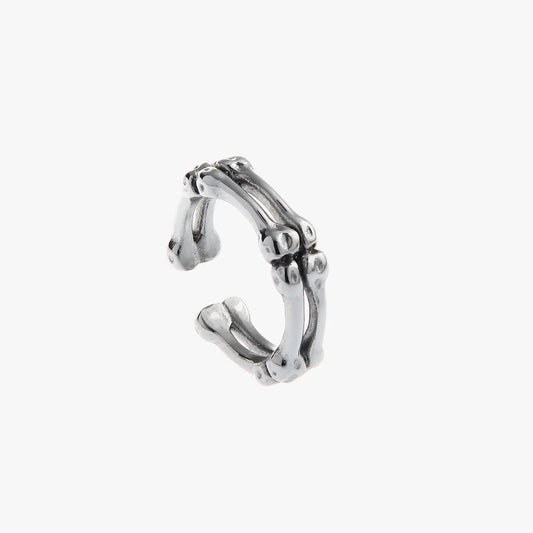 Titanium Steel Bone Design Ring for Men