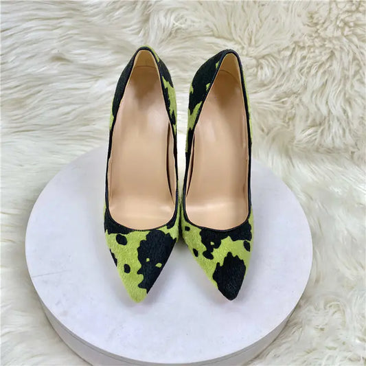 Camouflage Graffiti High Heels