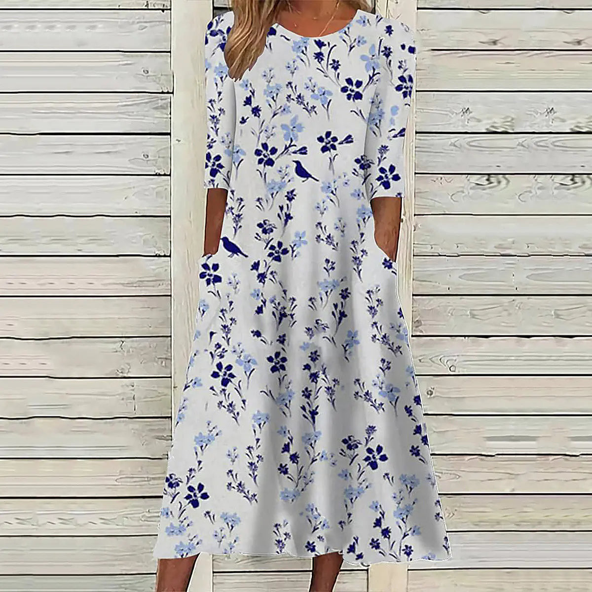 2023 Summer Casual Women's Dress with Pockets