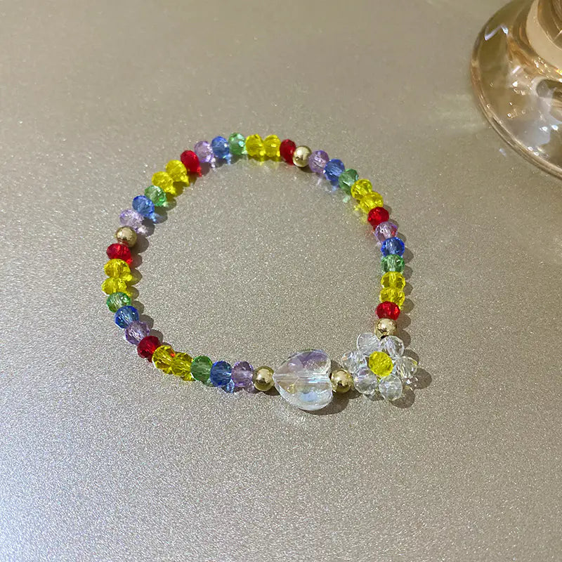 Beaded Crystal Bracelet for Women