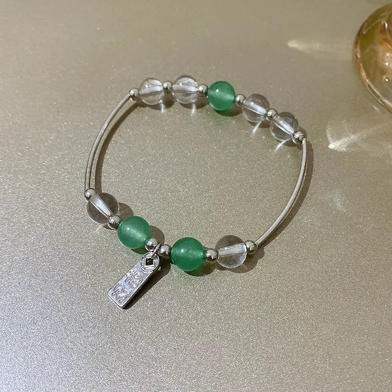 Beaded Crystal Bracelet for Women