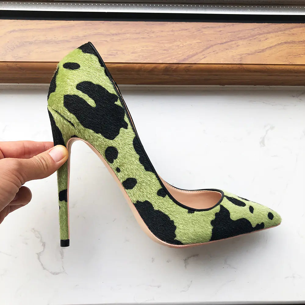 Camouflage Graffiti High Heels