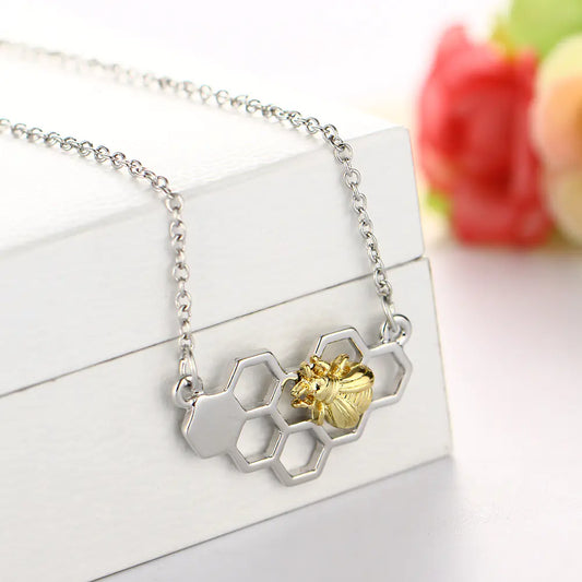 Bee Necklace - Stylish Fashion Accessory