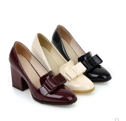 Bow High Heels and Chunky Heels