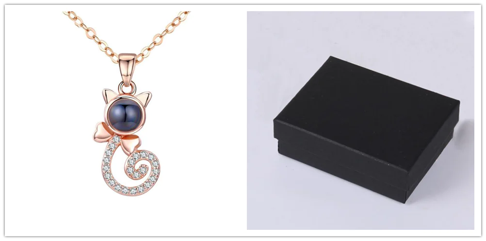 "Douyin Style Love Memory Women's Collarbone Necklace"